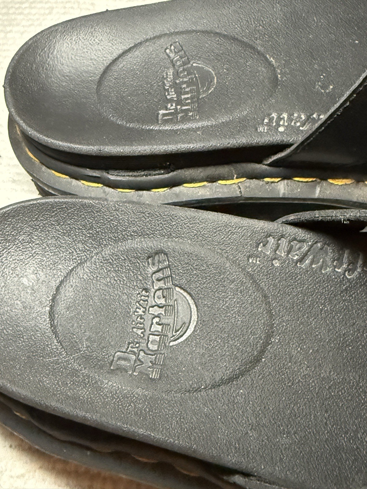 Dr. Martens Blaire Platform Sandals Women’s Shoes 7 US 5 UK Black Leather