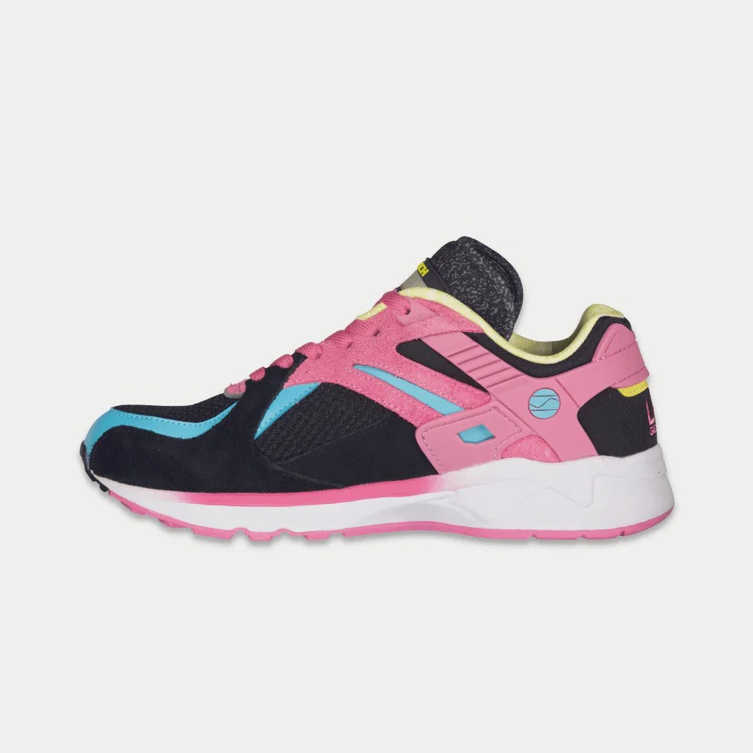 LA Gear Womens Catapult – 2022 Genuine Leather Lighted Tongue Low Top