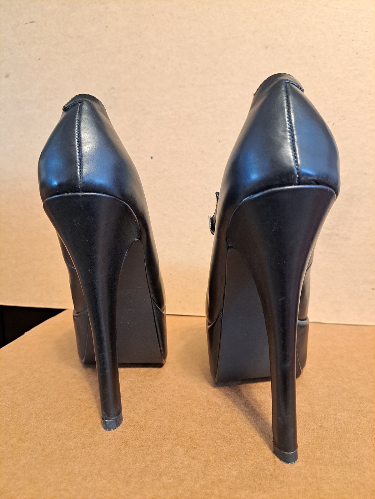 DEMONIA EXTREME -REVENGE 08- Size 9 Mary Jane Pump High Heels Platform Black PU