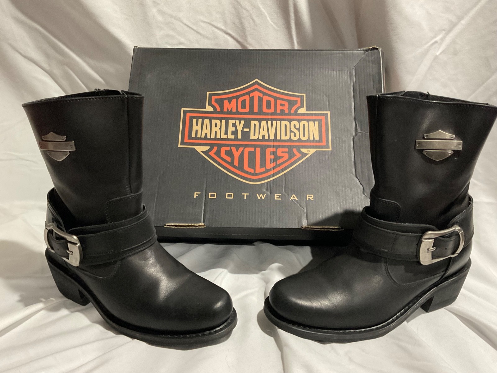 Harley Davidson Women’s Leather boots size 7 – Super cute—Excellent condition