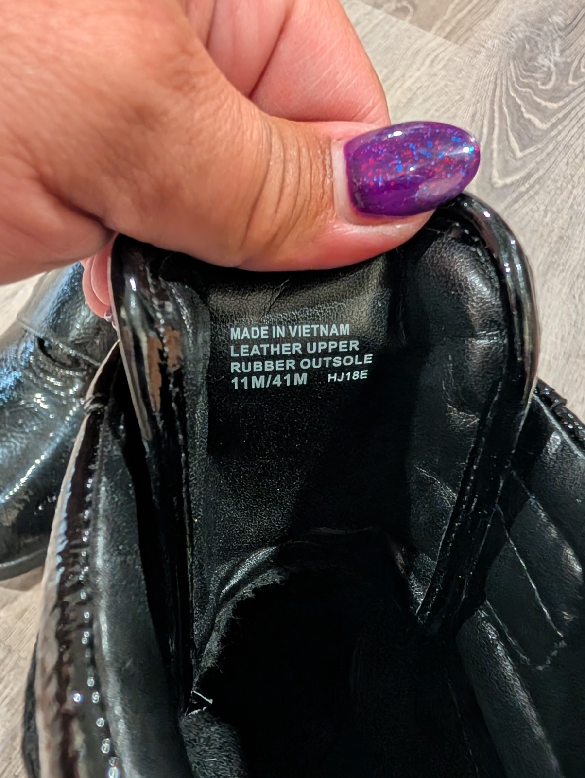 Michael Kors Gentry Black Patent Leather High-Top Wedge Trainer Sneakers 11