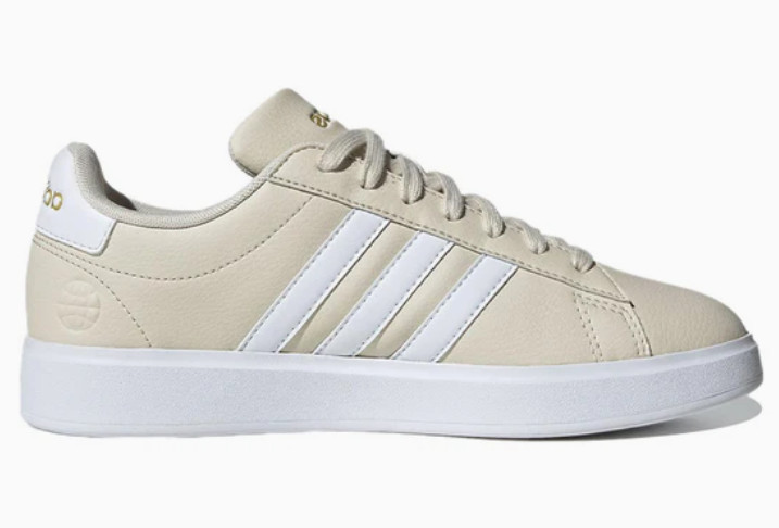 Adidas Grand Court 2.0 (GW9217) «Beige/White/Alumina» Women’s Sneakers