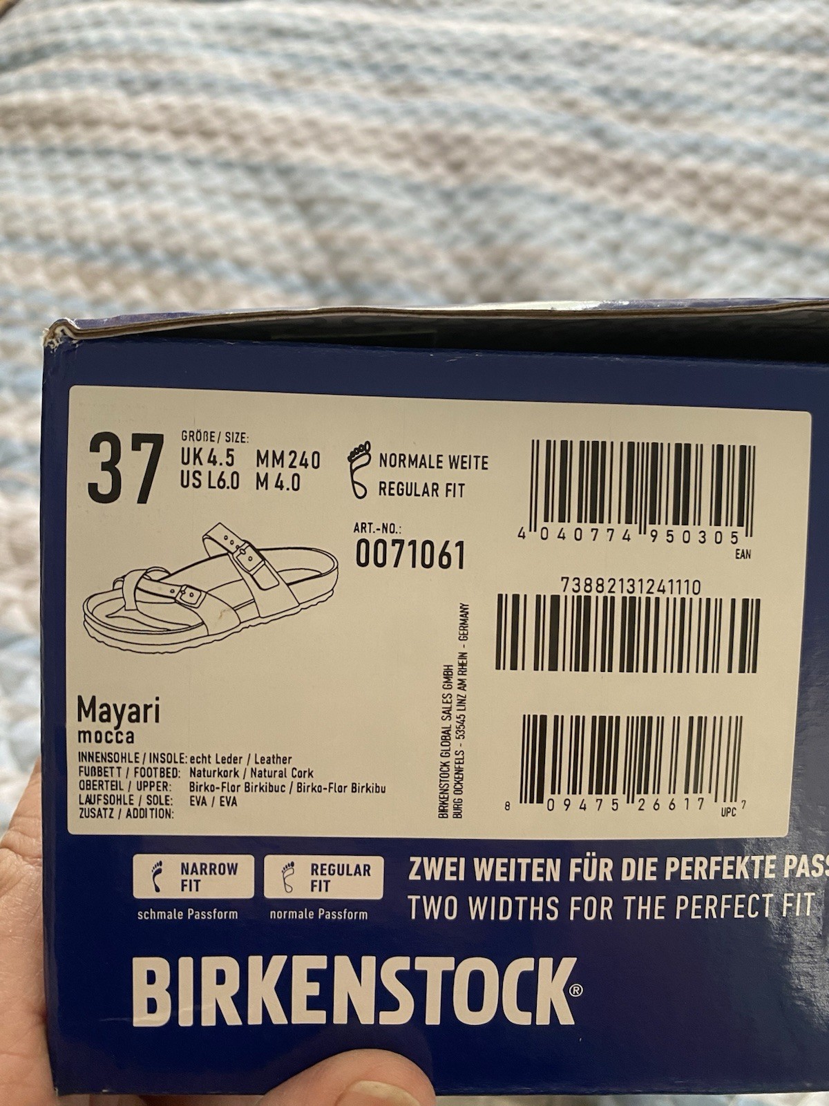 Birkenstock Mayari Sandal Mocha Women 37 R