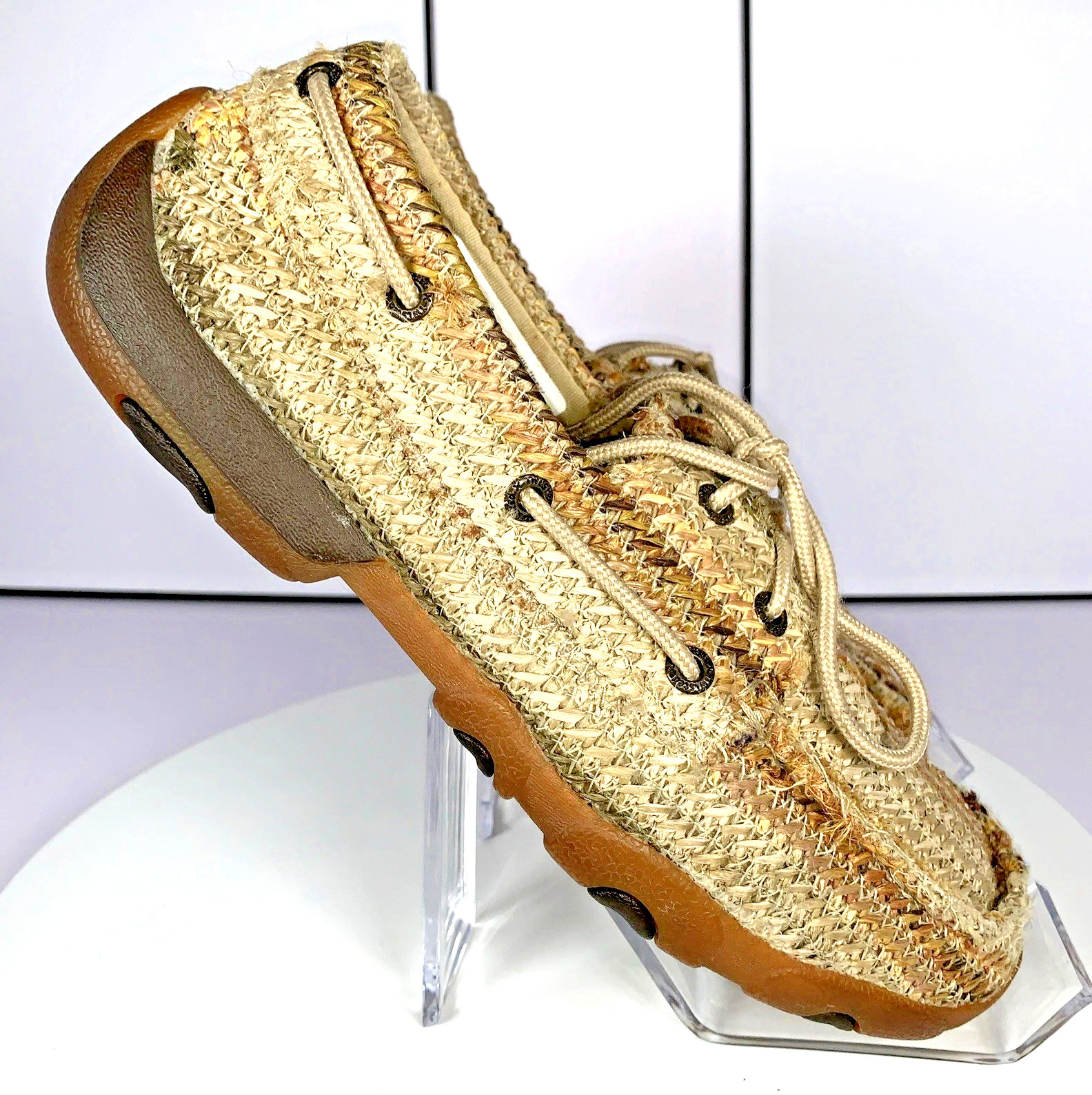 Twisted X Womens Multi Weave Driving Moc Slip On Loafers Shoes WDM0084, 9.5 EUC!