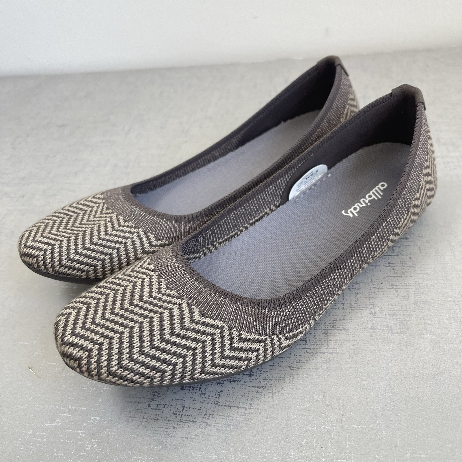Allbirds Tree Breezers Ballet Flats Women’s 6.5 Knit Upper Comfort Shoes Loafers