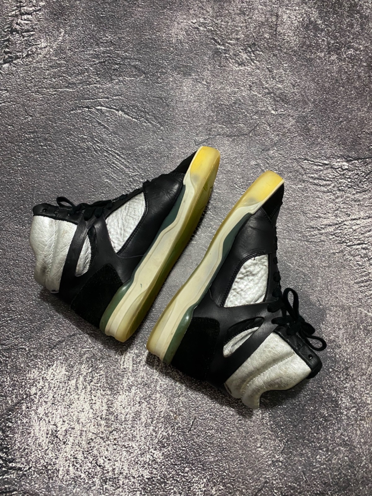 Alexander McQueen for Puma Leather Move Femme Mid High Top Sneakers Size 38