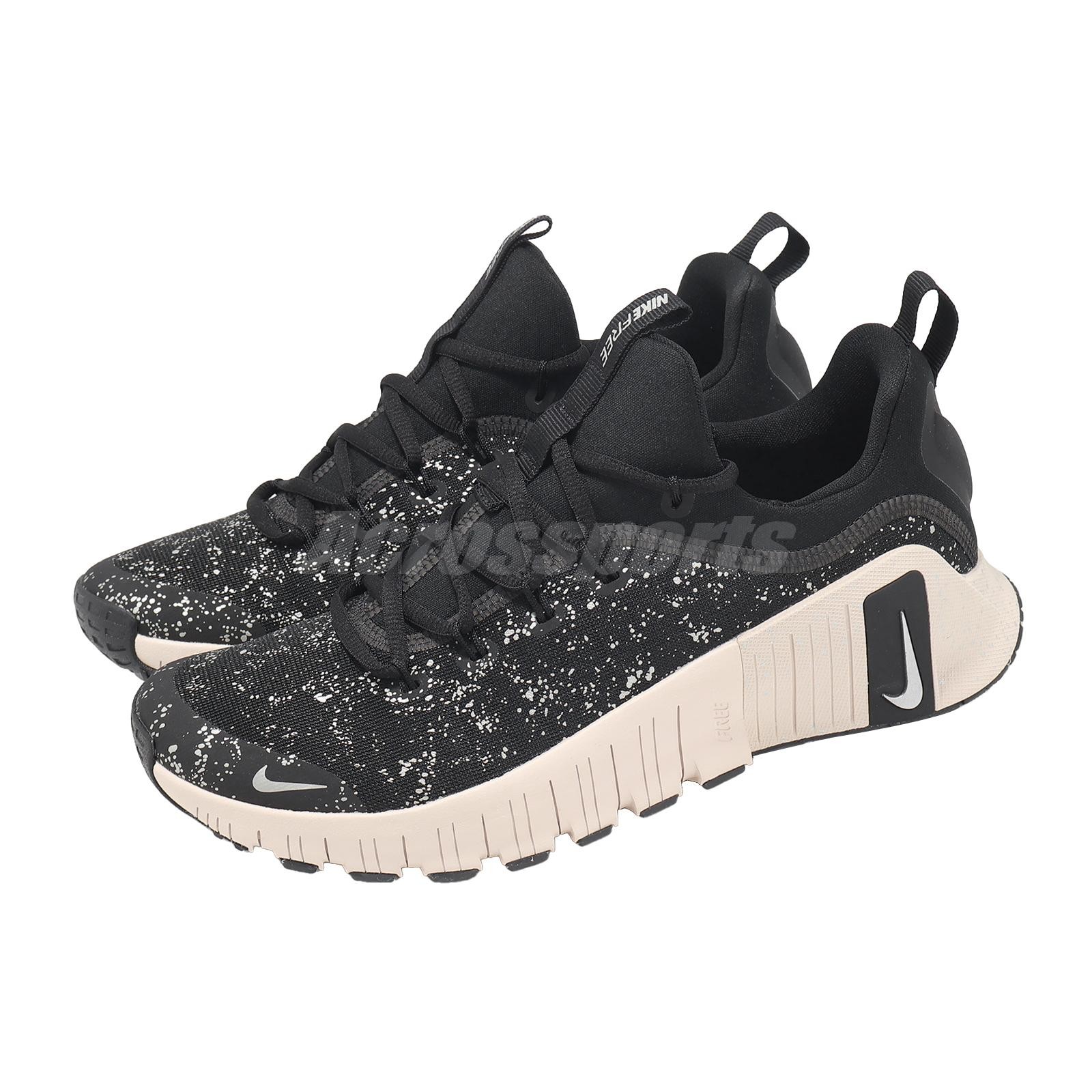 Nike Wmns Free Metcon 6 SE Black Metallic Silver Women Cross Training HV2017-001