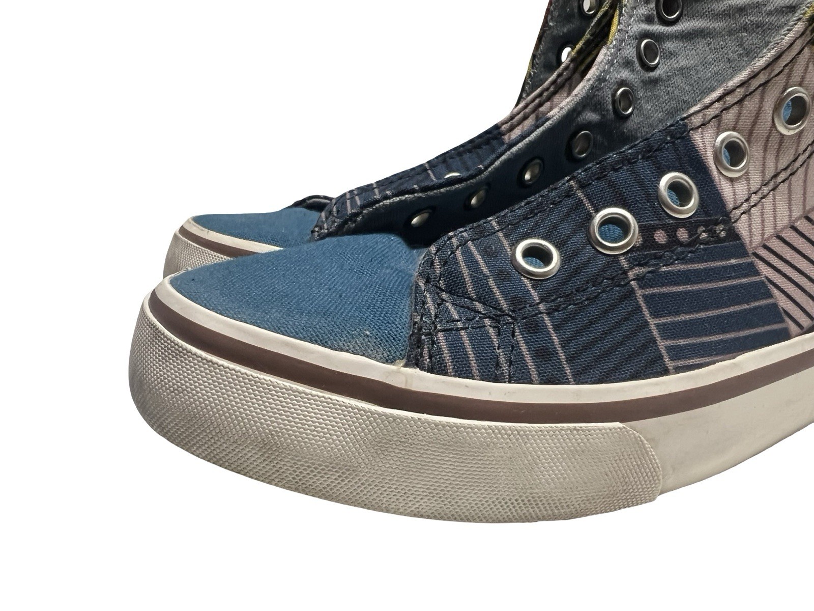 INKKAS Cyprus Canvas High Top Unisex Shoes Womens Size 8 Mens 6 Sneakers Shoes