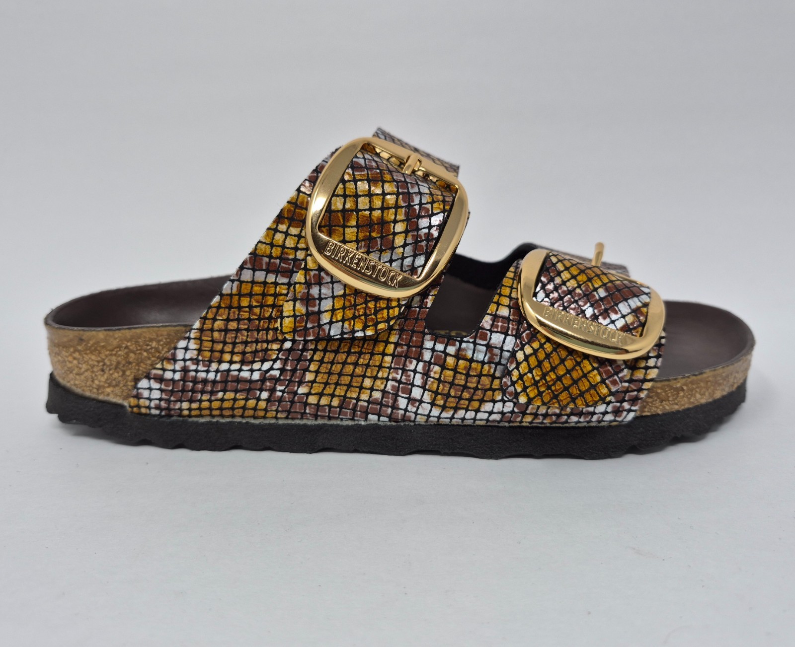 Birkenstock Women’s EU 36 = US 5 Arizona Big Buckle Python Narrow Sandals READ