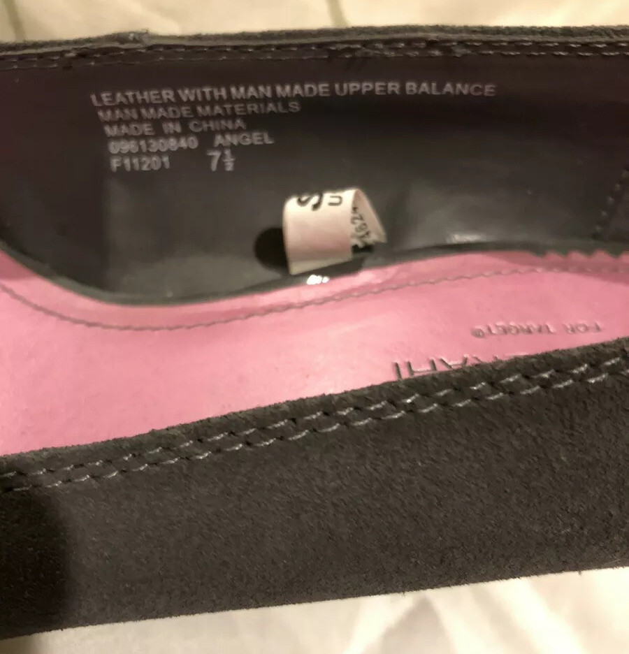 Isaac Mizrahi for Target Womens Pumps Sz 7.5 Gray Suede w/ Front & Side Patent