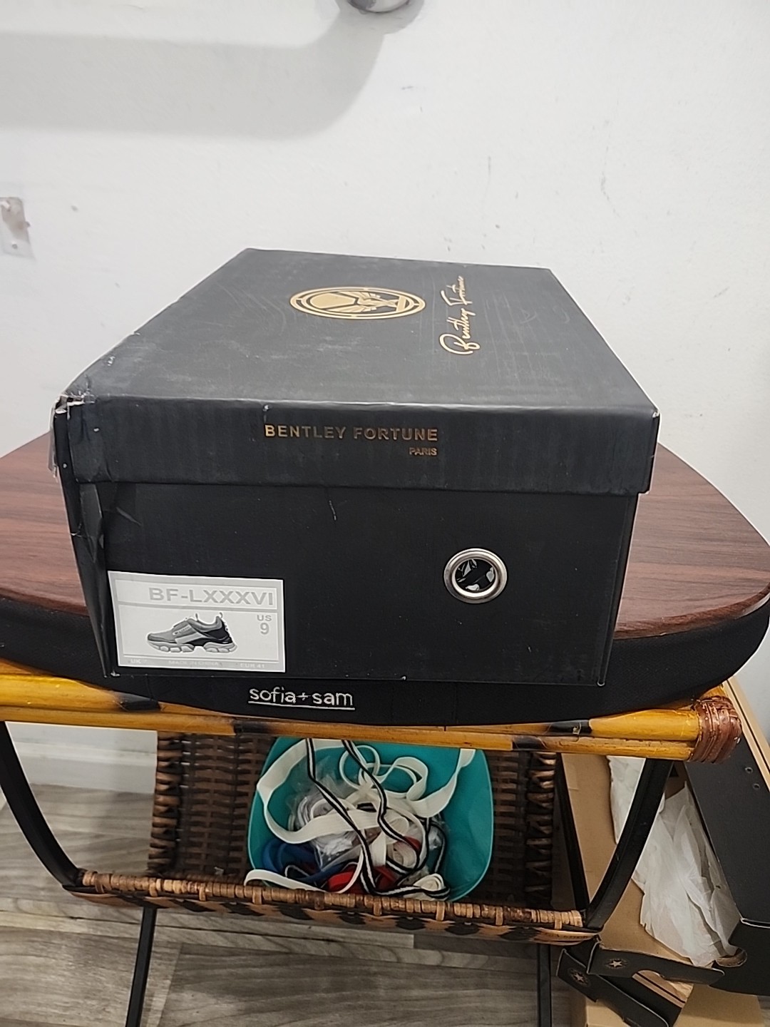 Bentley Fontaine Top Chunky Sneakers BF- LXXVI Size 9 Box Damaged