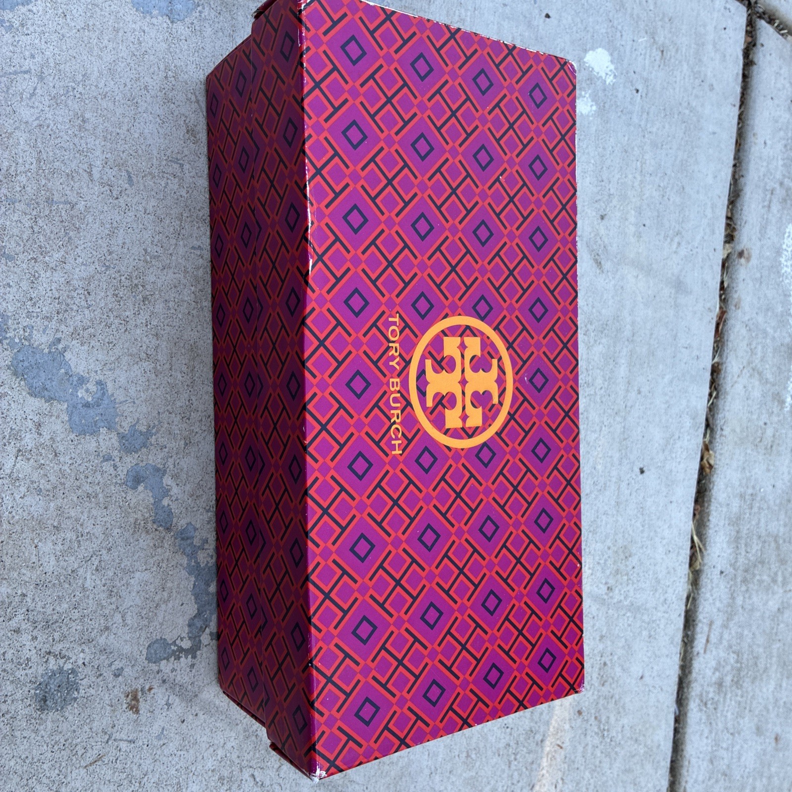 Tory Burch Eleanor Espadrille Flats Women’s 8.5 Brown Calf Leather Gold Logo