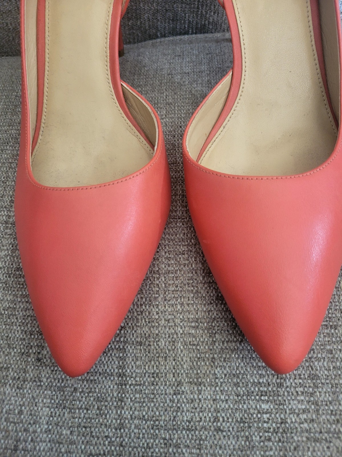 MICHAEL KORS $138 Corral Pointed Leather 3.5 in Heel’s Sz 9.5
