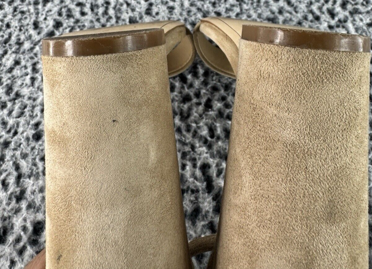 Sam Edelman Classic Two-Piece Heeled Sandals Yaro Oatmeal