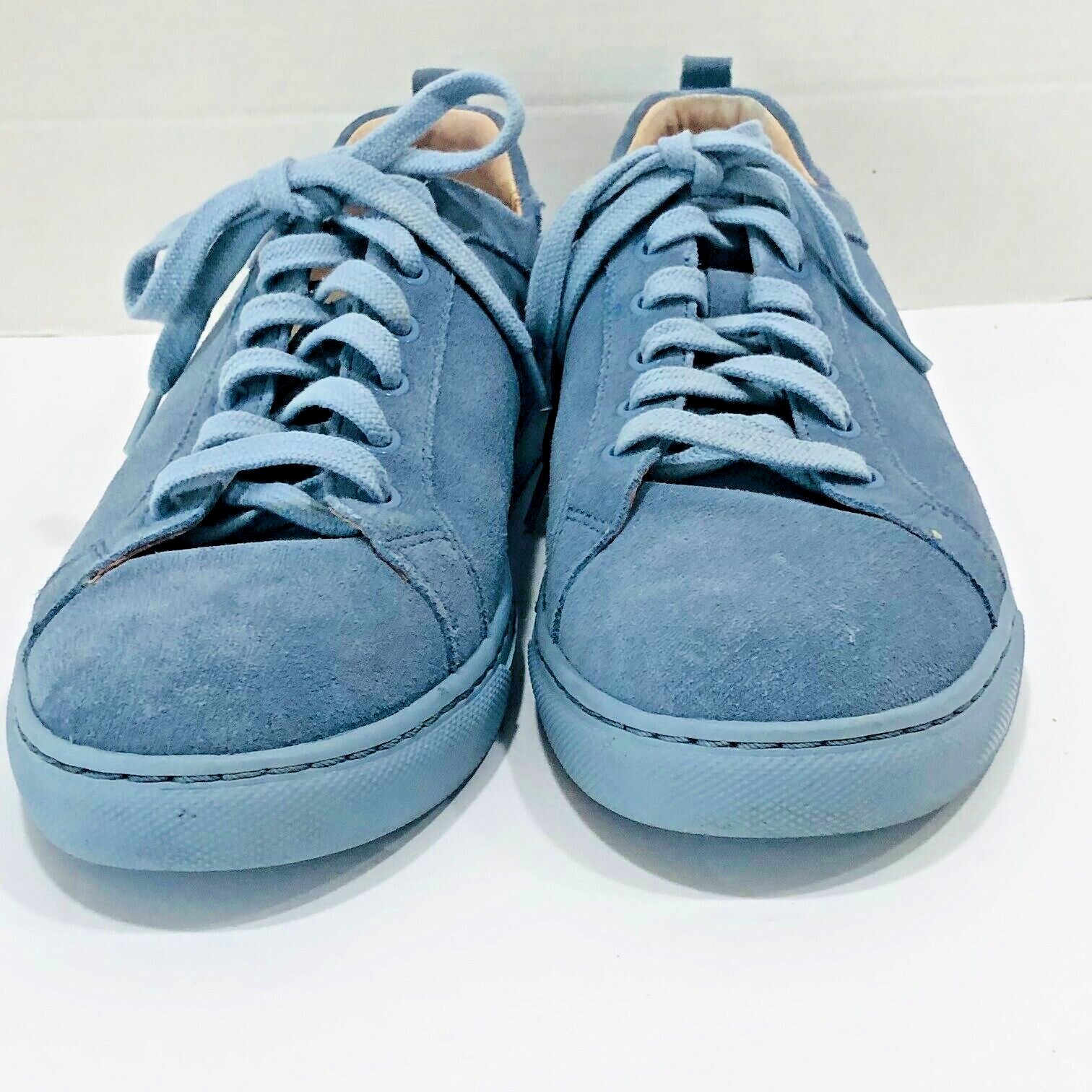 206 Collective Womens Sneakers Lemolo Blue Suede Size 9.5B Activewear Casual