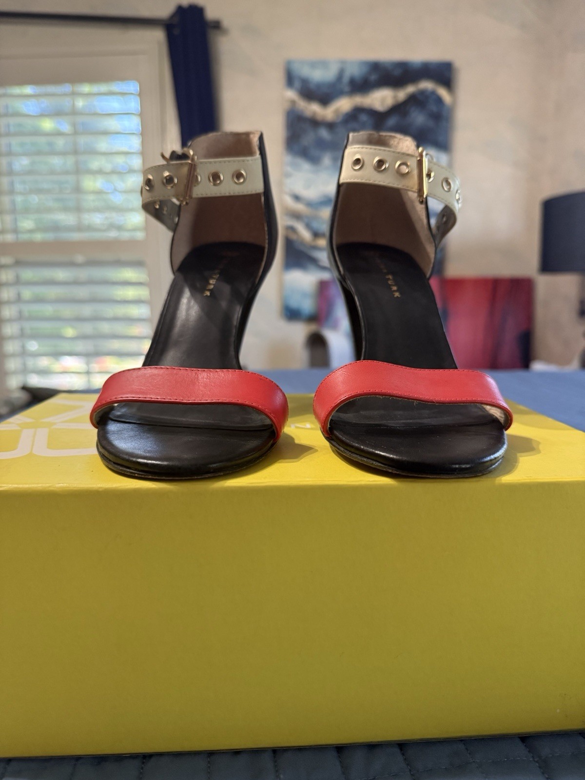 Trina Turk La Jolla Heels. Size 6.5. Orginal Box And Packaging Included