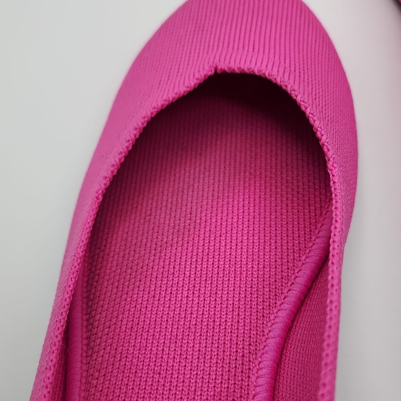 Rothy’s Pink Knit Slip-On Ballet Flat Round Toe Women’s US 10 EU 41
