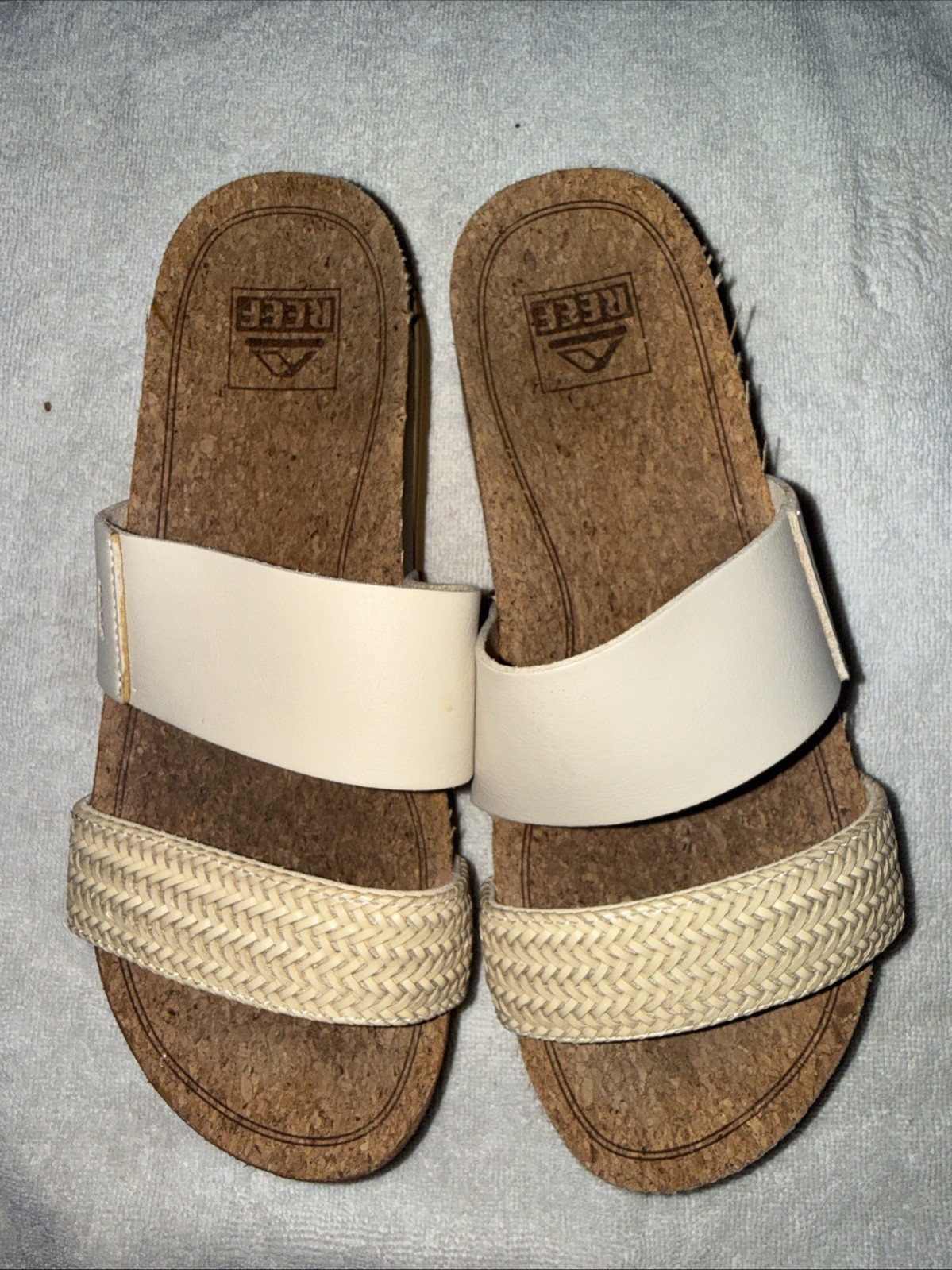 Reef Cushion Vista Hi Women’s Slip-on Sandal Size 7