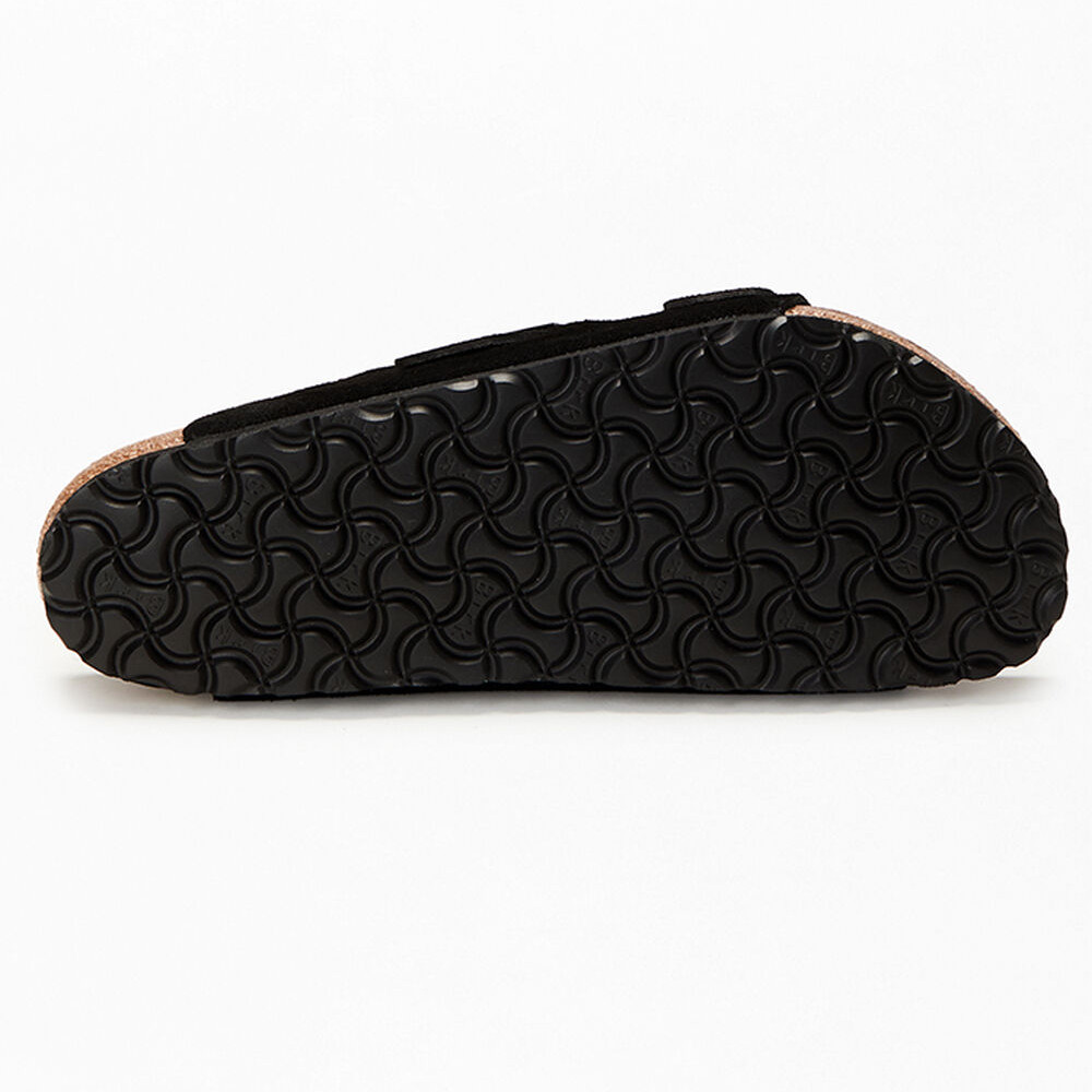 Birkenstock Arizona Black Soft Footbed Suede Leather Sandal Women’s shoes