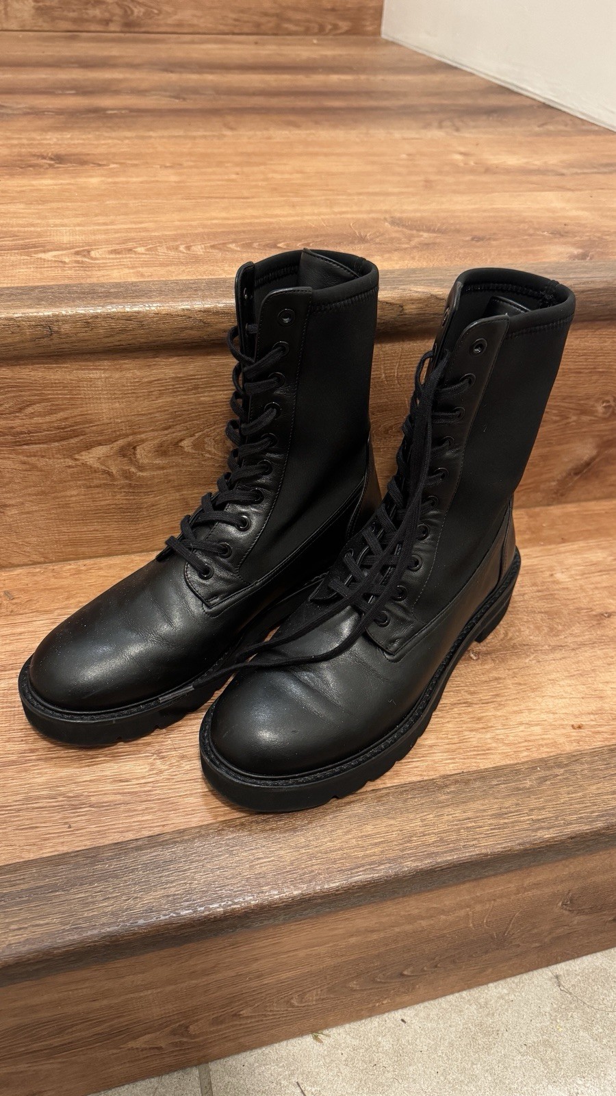 Stuart Weitzman Combat Bootie
