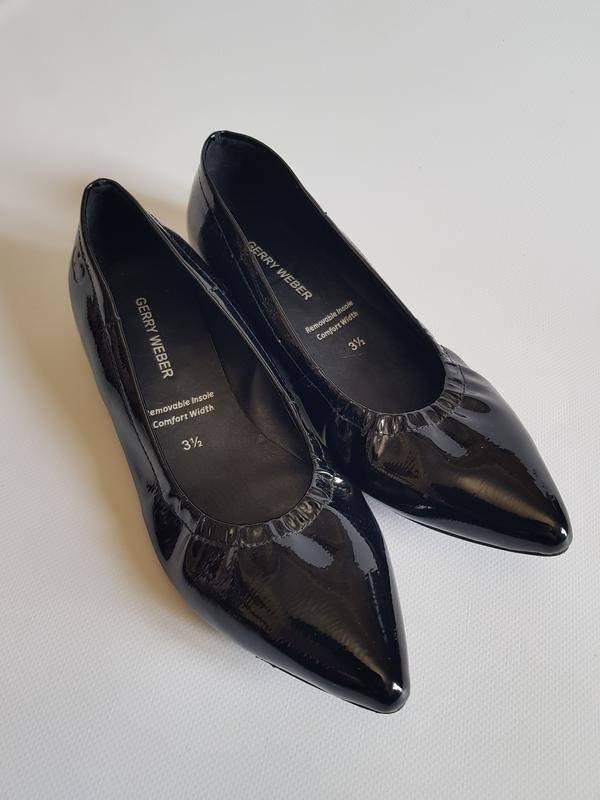 Women Gerry Weber heels black synthetic leather 35