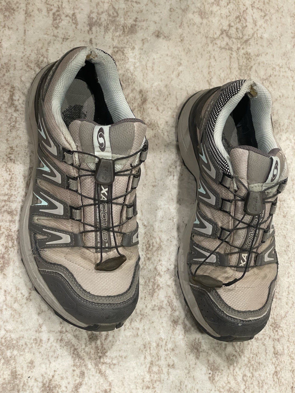 Salomon XA Comp 7 ClimaShield Waterproof Quicklace Trail Shoes US 7 Women’s