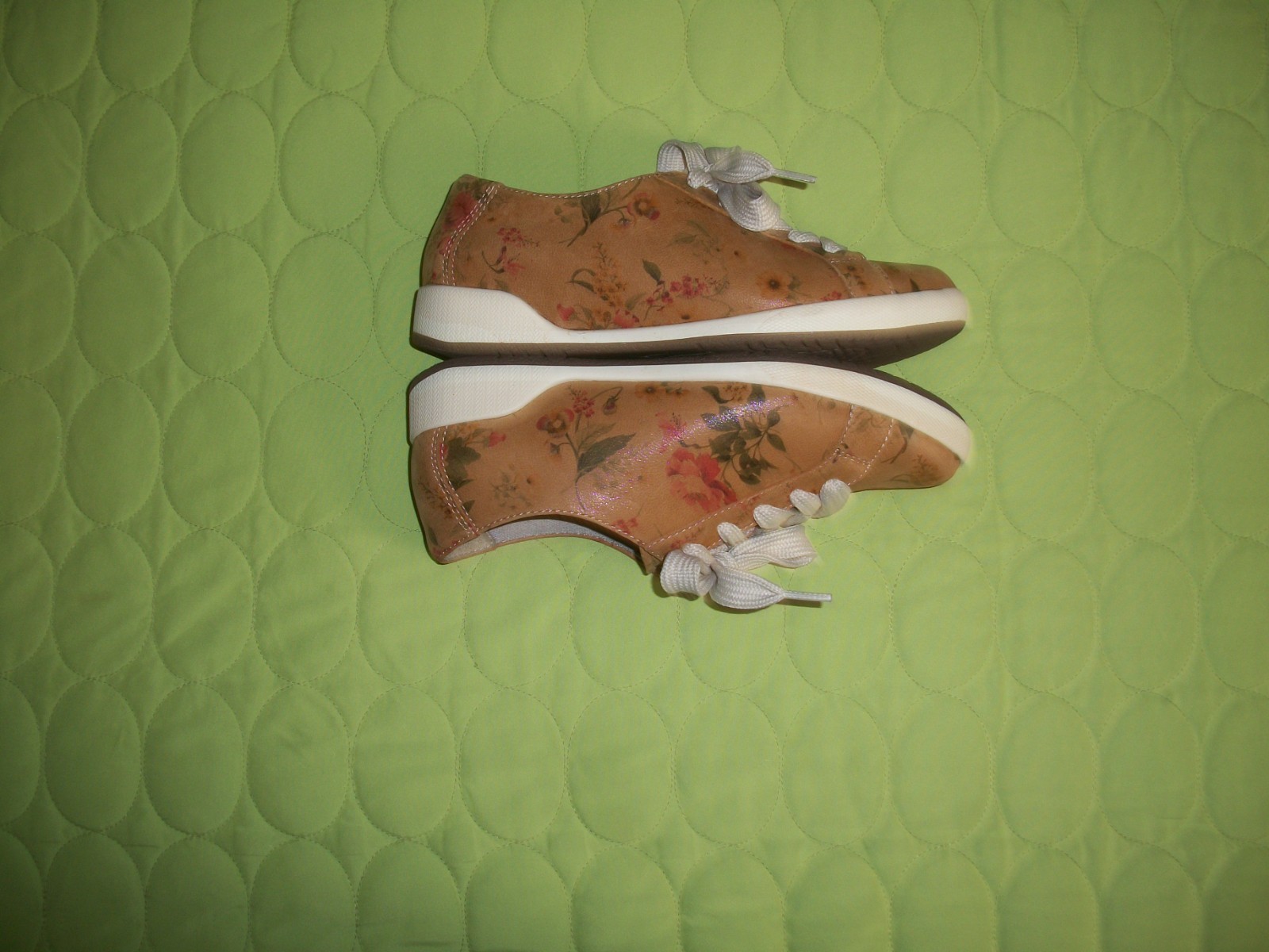 Dansko Flowered Leather Shoes