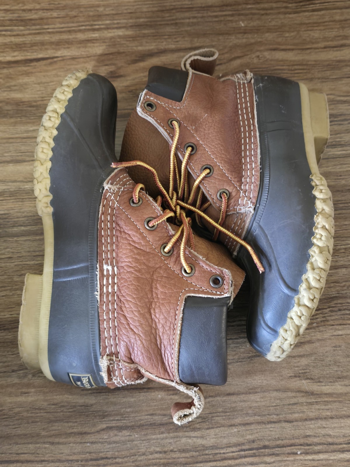 Vintage LL Bean Duck Boots Women’s Size 6M Bean Boot Maine USA BM