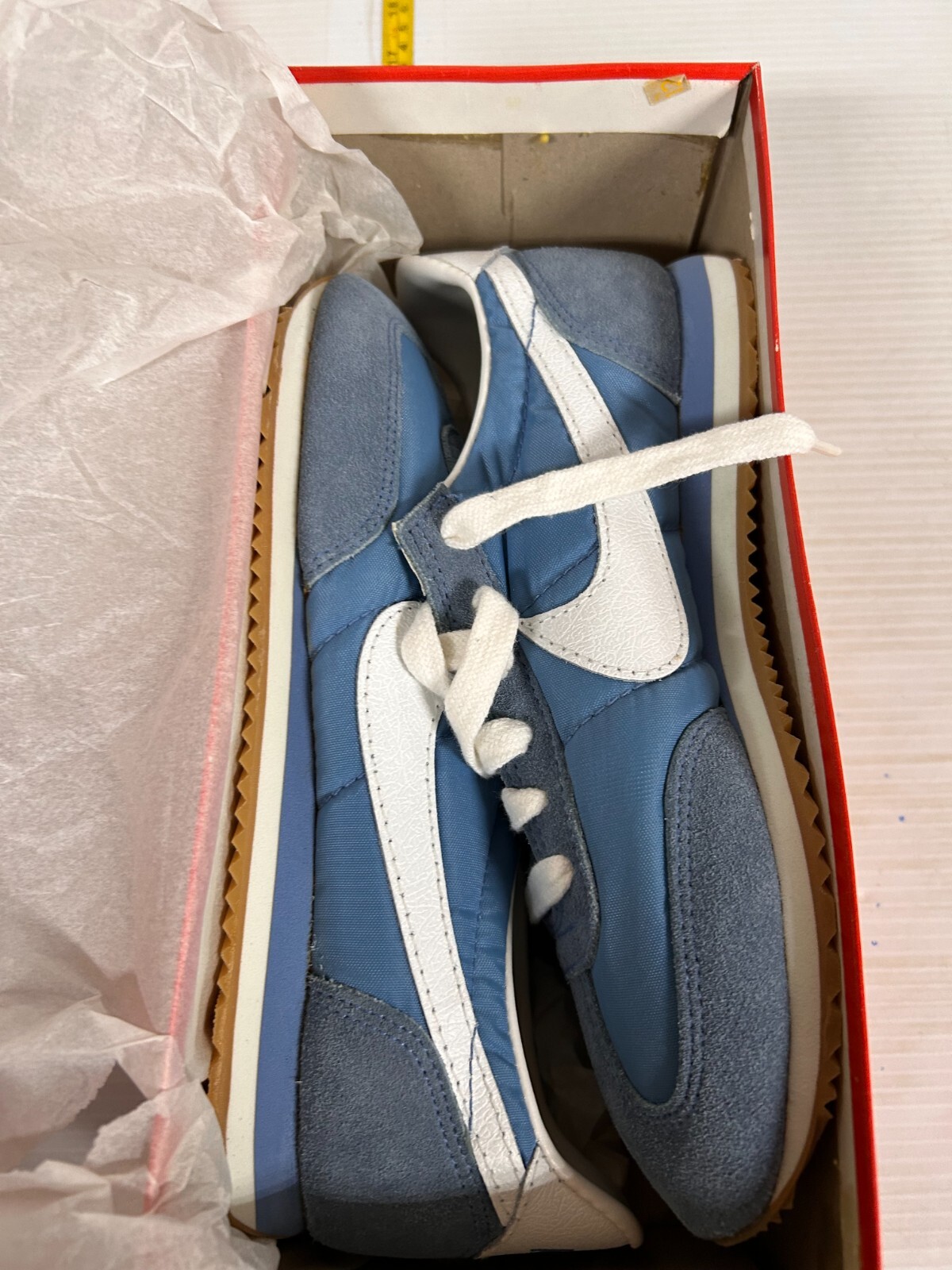 Vintage Nike LADY MONTEREY 2 Blue Tennis Running Shoes MINT! Free Shipping!