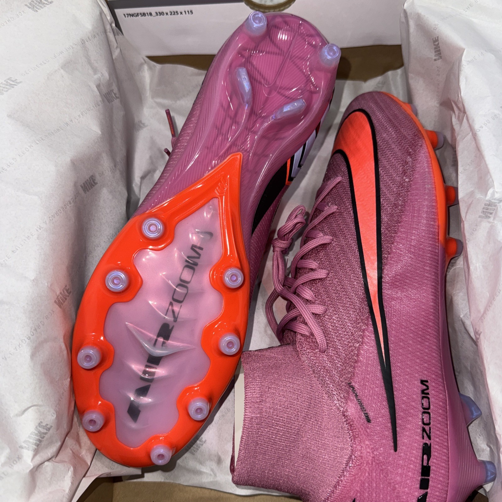 Nike Mercurial Superfly 10 Elite Soccer Boots FQ8339-600 Men’s 10 NIB