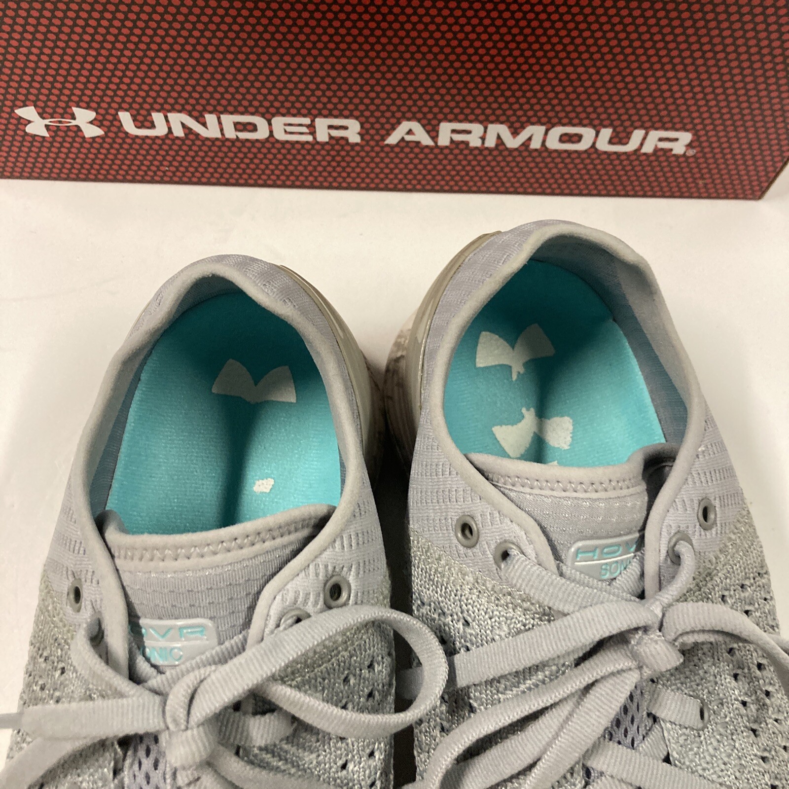 Under Armour Women’s HOVR Sonic CT 1.1 Running Shoes 3022754 100 Gray (Size 8.0)