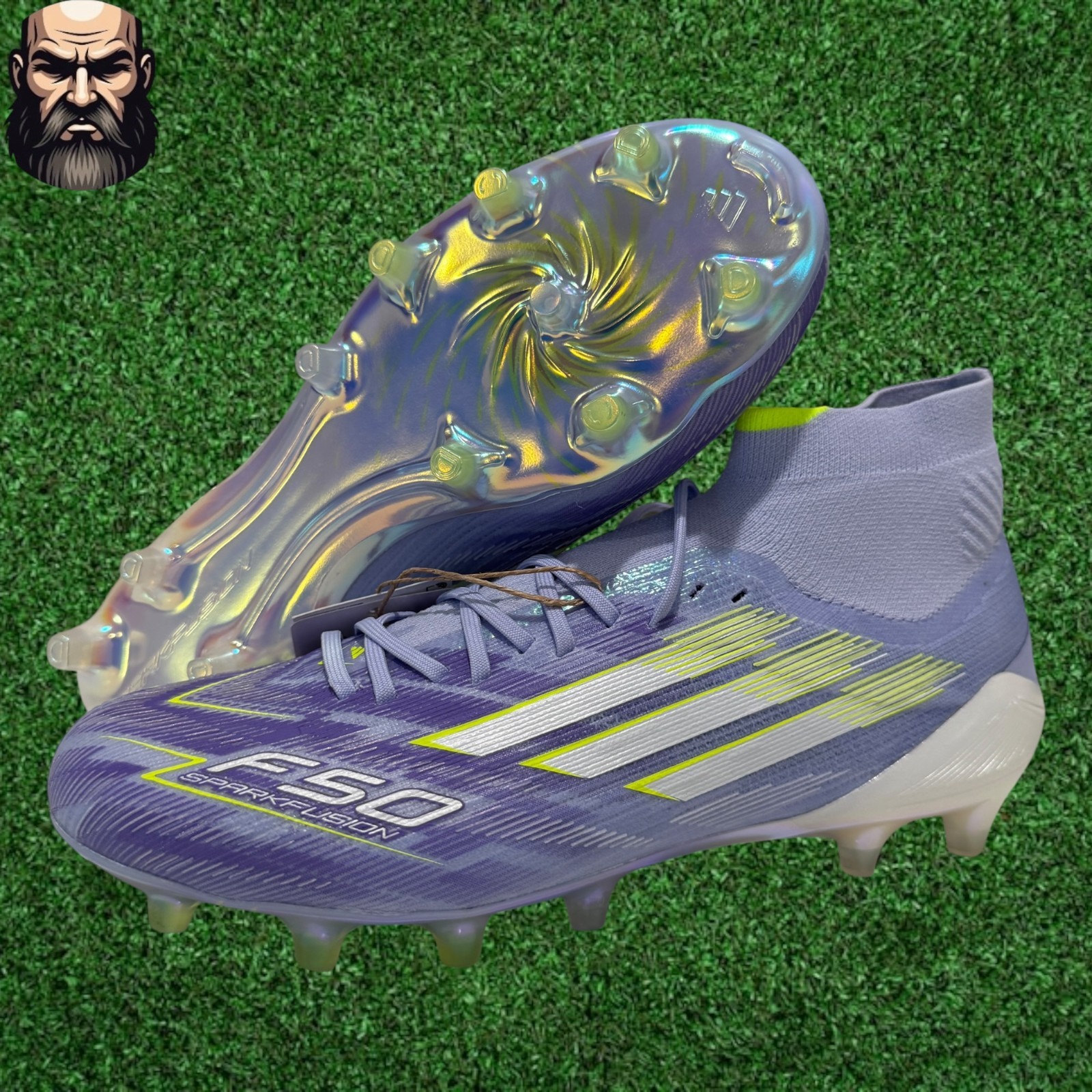 Adidas F50 Sparkfusion Elite Mid FG Soccer Cleats JH7648 Women’s Size 4.5