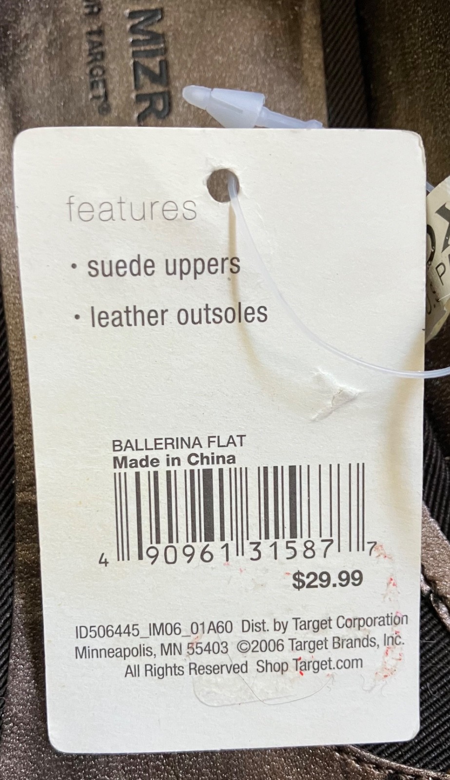 Isaac Mizrahi for Target Leopard Ballet Flats Valentina 7.5 Medium (B,M) New NIB