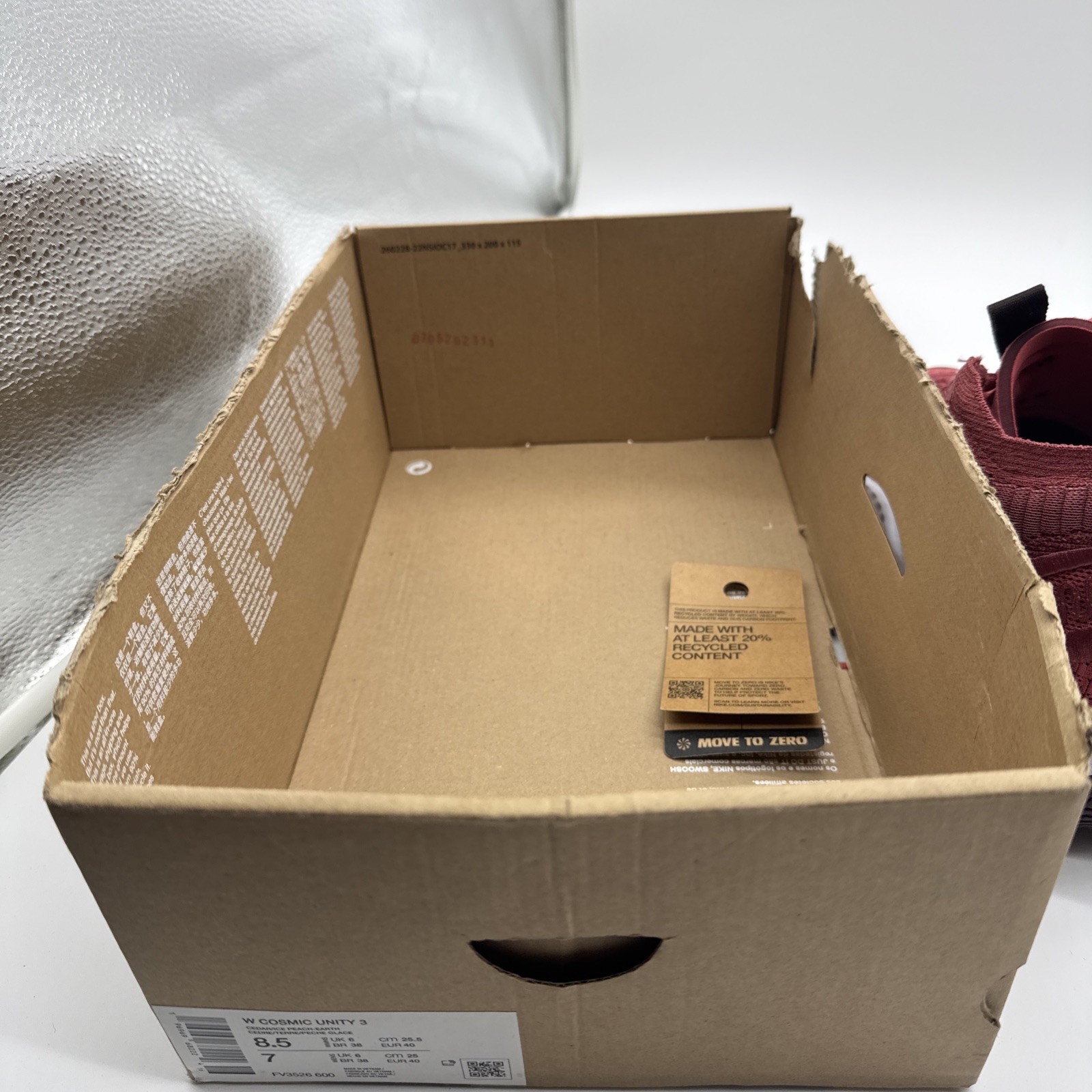 New Nike Cosmic Unity 3 Sneaker Shoes Size US Women 8.5 Men 7 EU 40