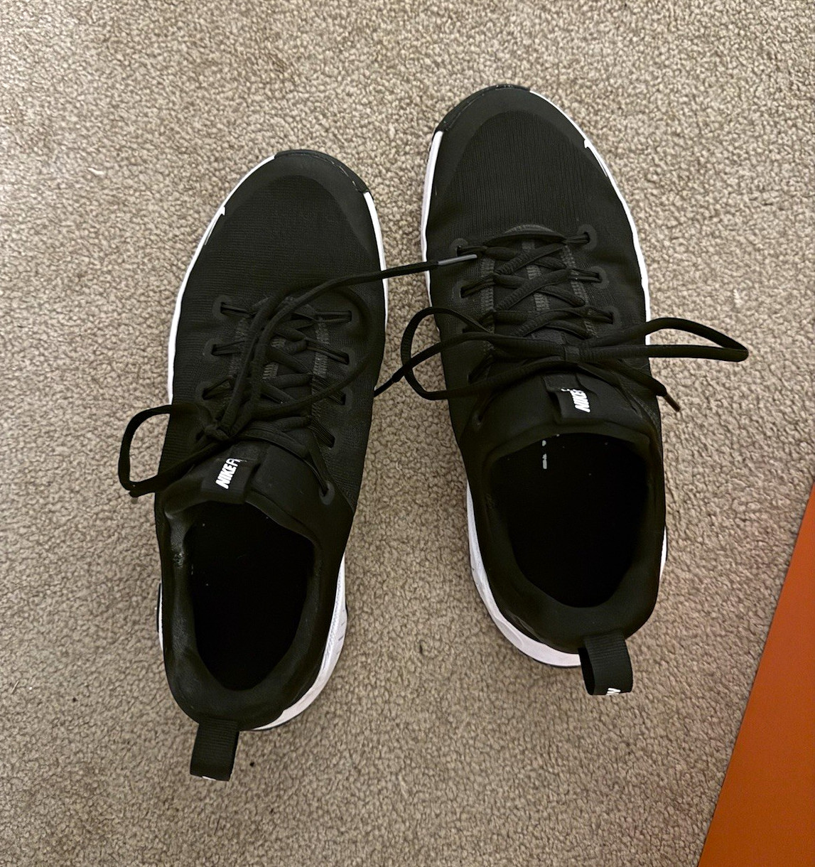 Nike Free Metcon 6 Black/White Women’s Gym Training Sneakers FJ7126-001 2024