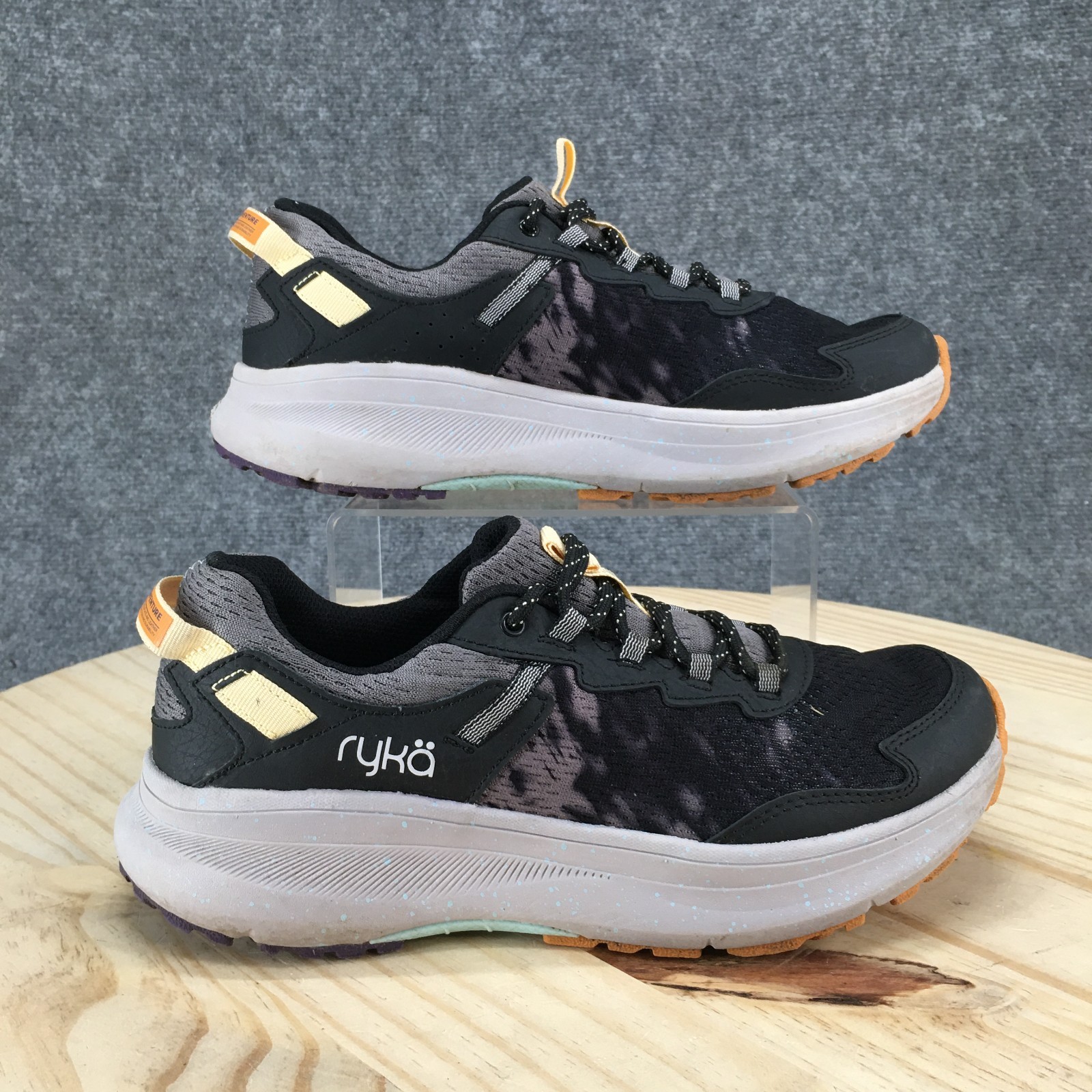 Ryka Shoes Womens 10 M Taiga Trail Sneakers Multicolor Lace Up Low Top Athletic