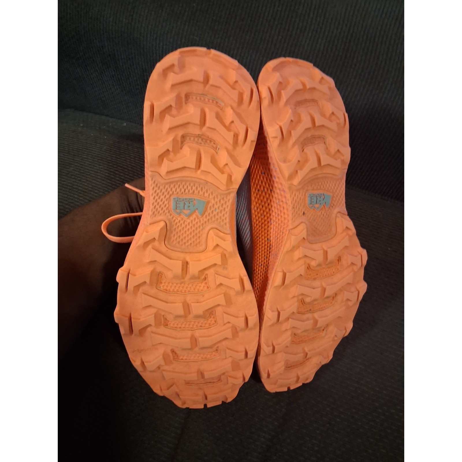 REI Co-op Swiftland MT Trail Running Shoes Blue Orange Womens Size 9 Sneaker