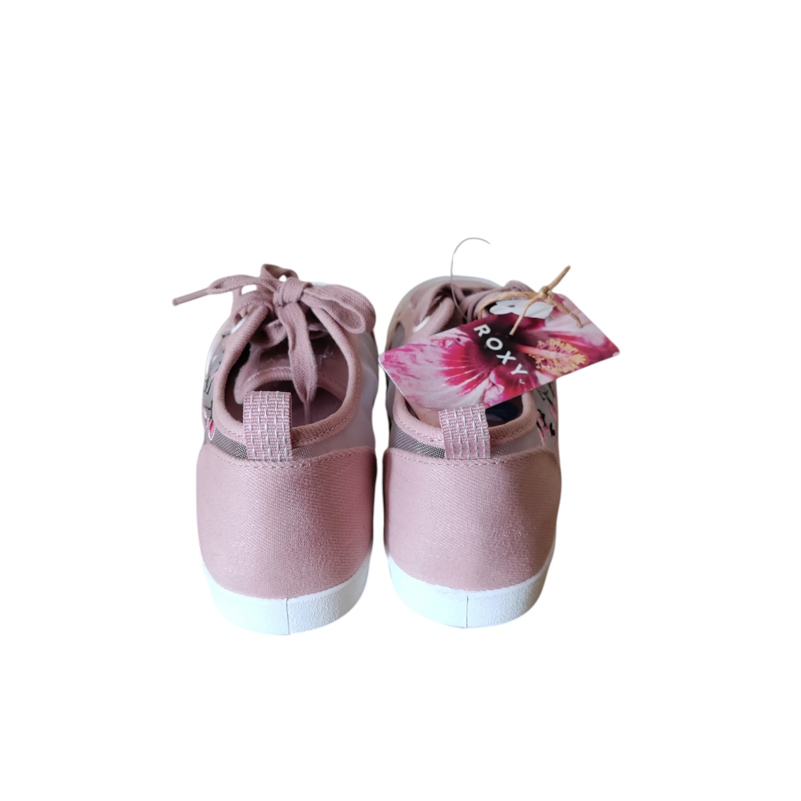 Roxy Shorebreak Lace-Up Low Top Misty Rose Light Pink Women’s Size 6 Sneakers