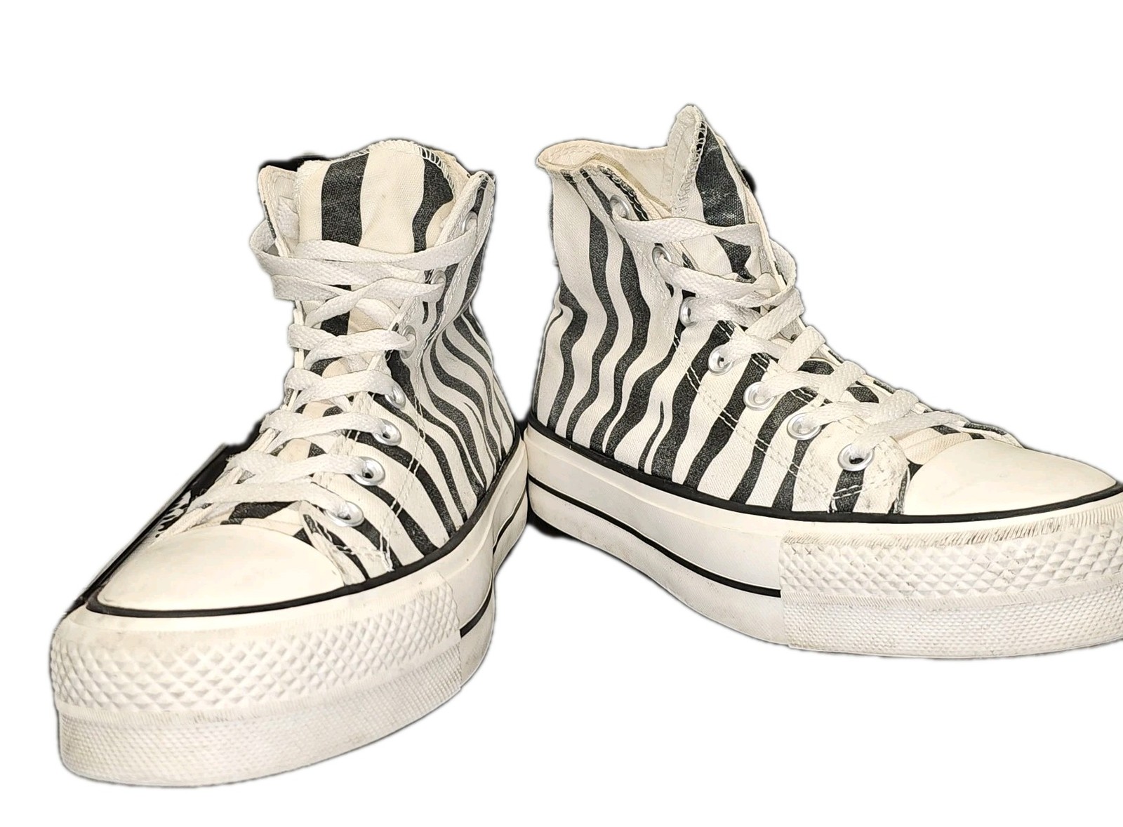 Converse Zebra Print Chuck Taylor All Stars Men 6 Women 8