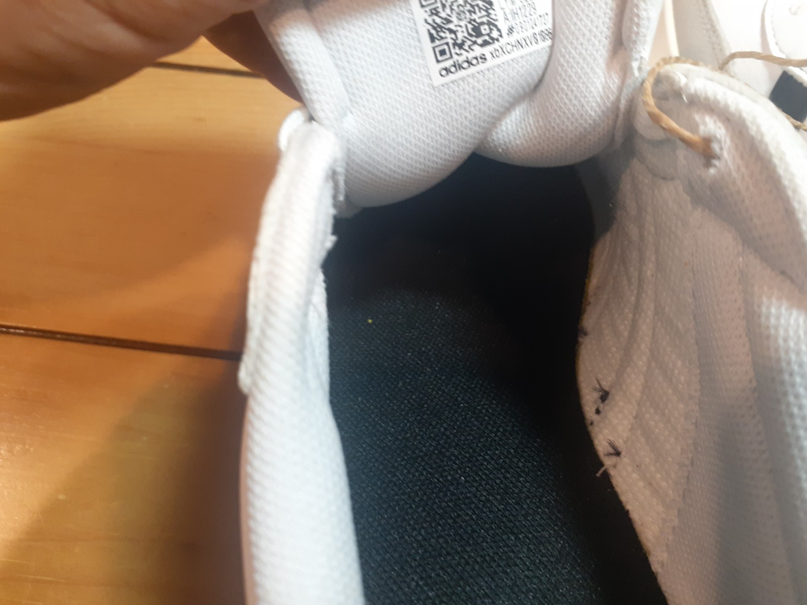 Adidas Barreda Decode white and black womens us size 7.5