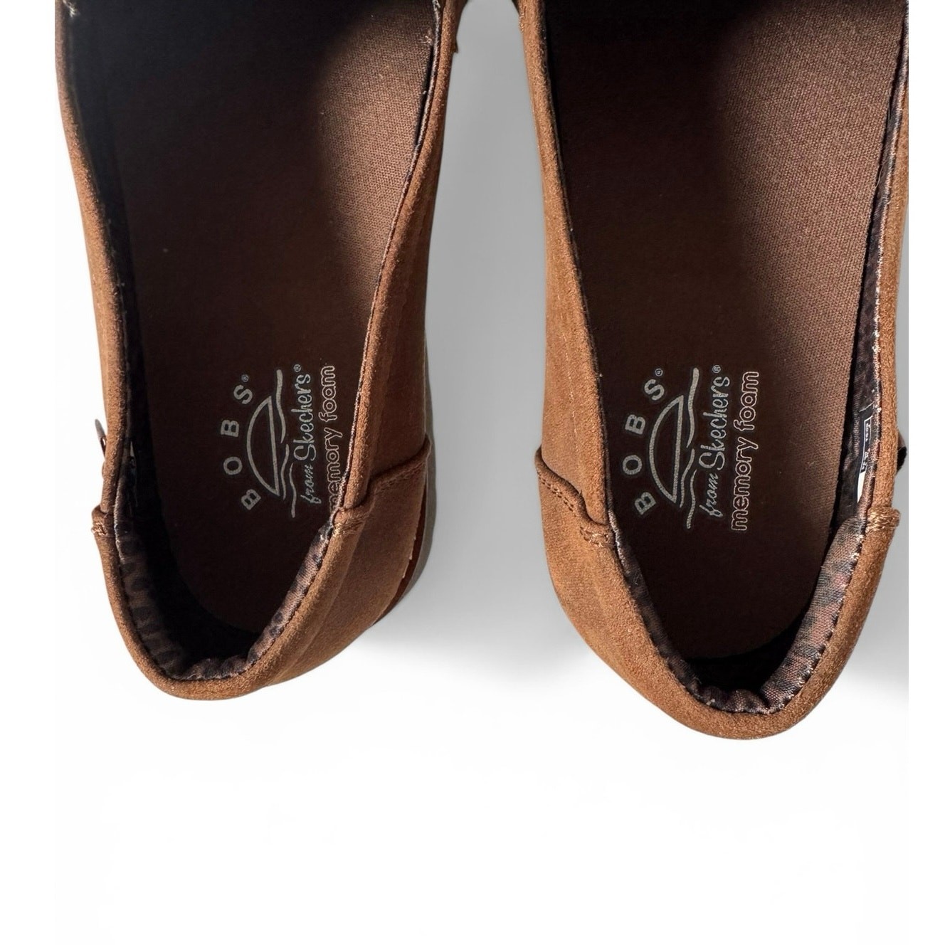 BOBS By Skechers Women’s Chill Lug Leather Slip On Moc Toe Loafers 11 M Brown