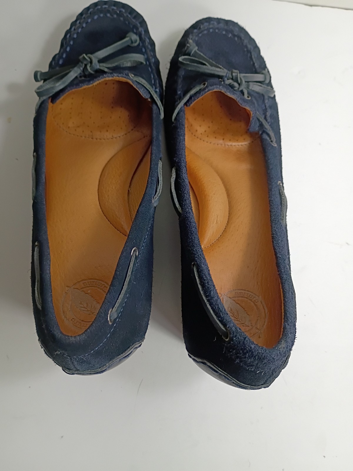 Nurture by Lamaze Leather Dover wedges size 11M Navy blue