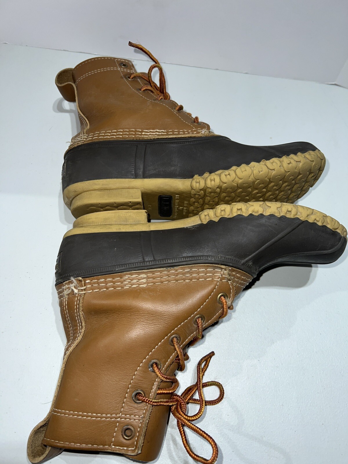 LL BEAN Bean Boot Women’s Size CN Size 7 Narrow Unlined Classic Brown