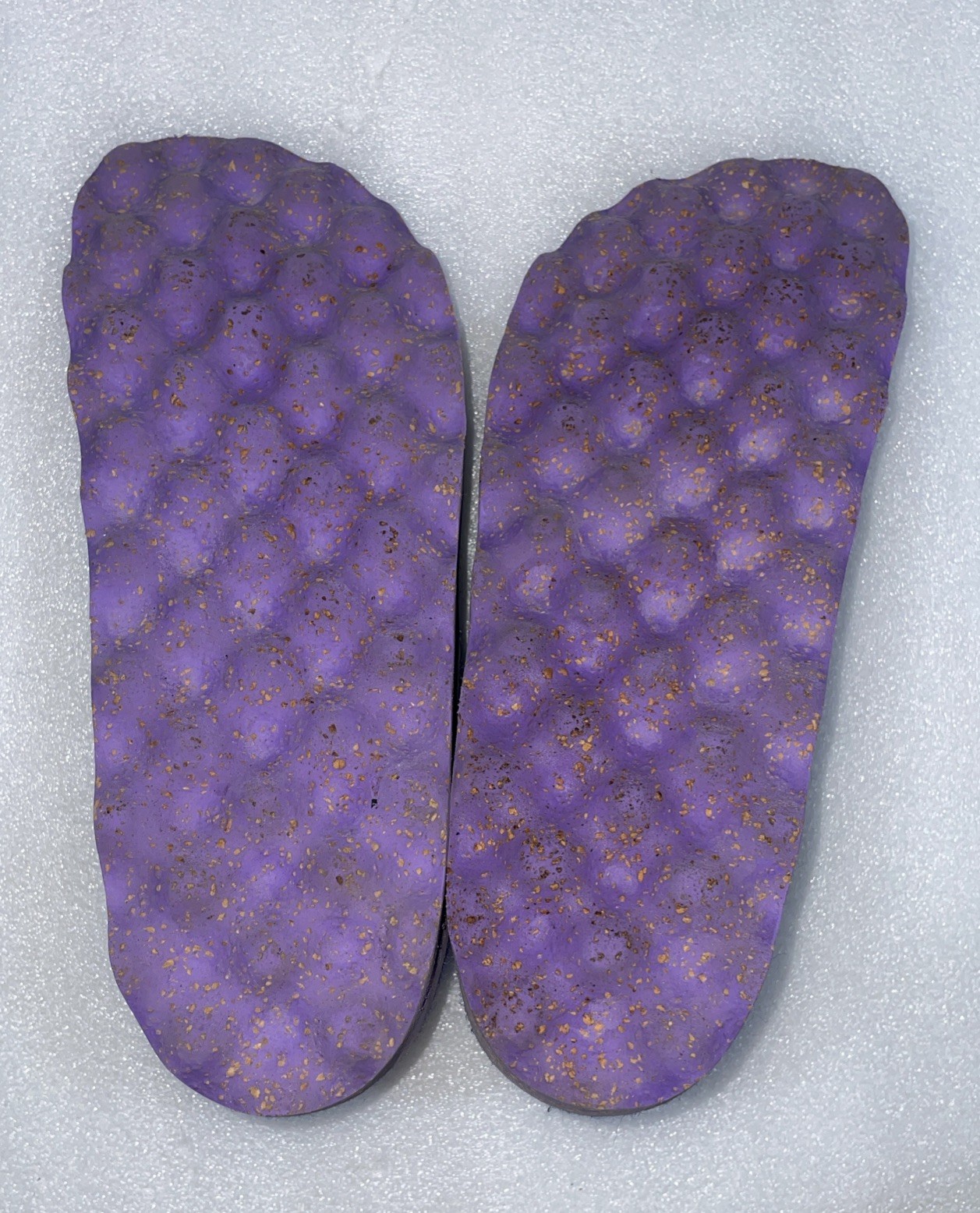 Asportuguesas Slip On City Shoes Wool Felt 39 NAVY Purple LED EUC