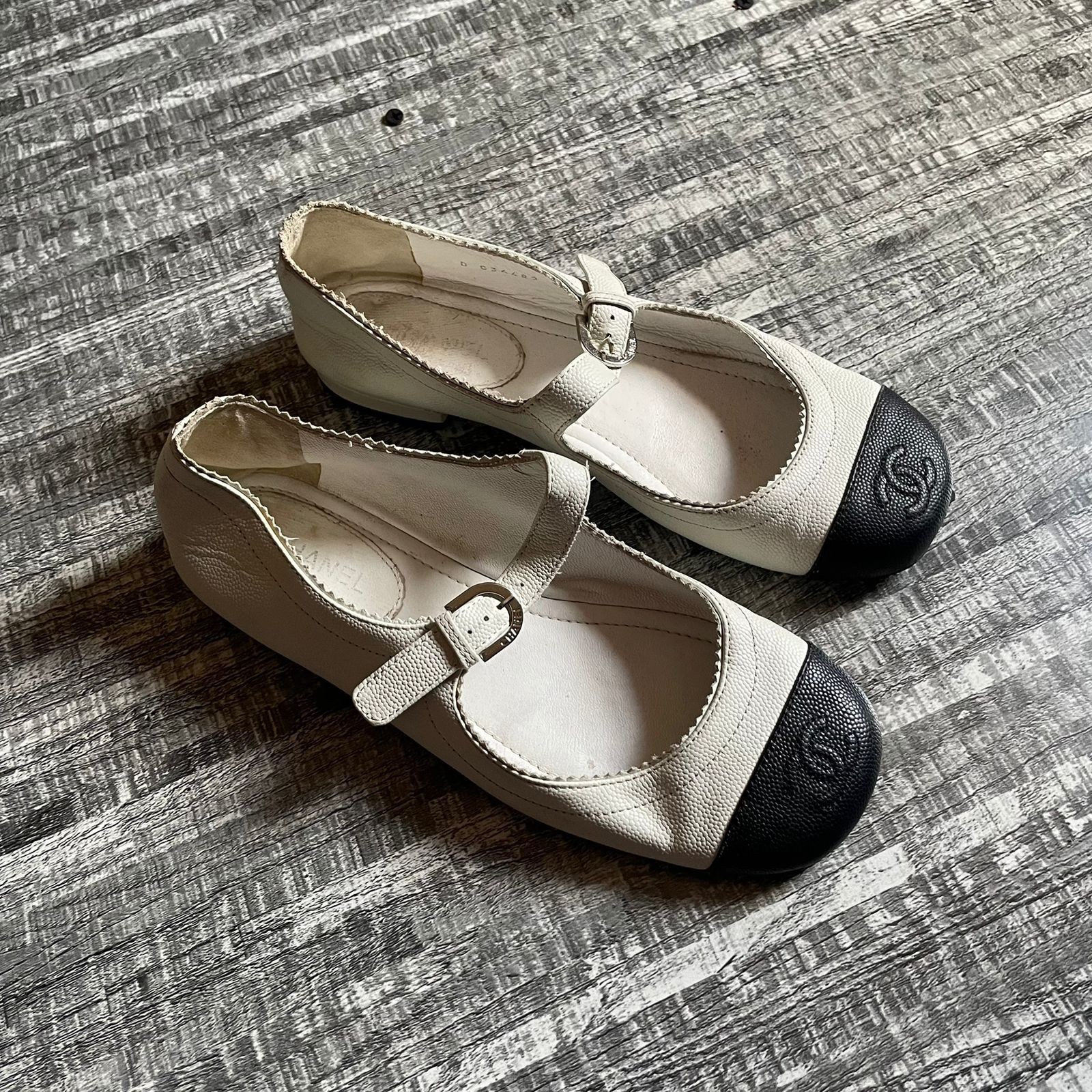 CHANEL MARY JANE BALLET FLATS SIZE EU 36 / US WOMEN 6 / UK 4