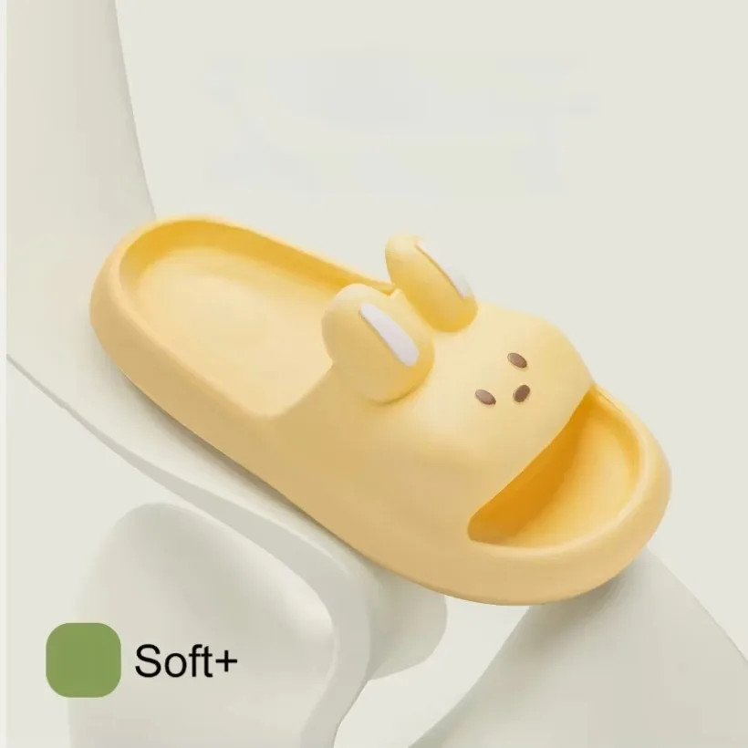 Summer Women Rabbit Home Slipper Female Cute Cloud Sandal Flip Flops Beach Slide