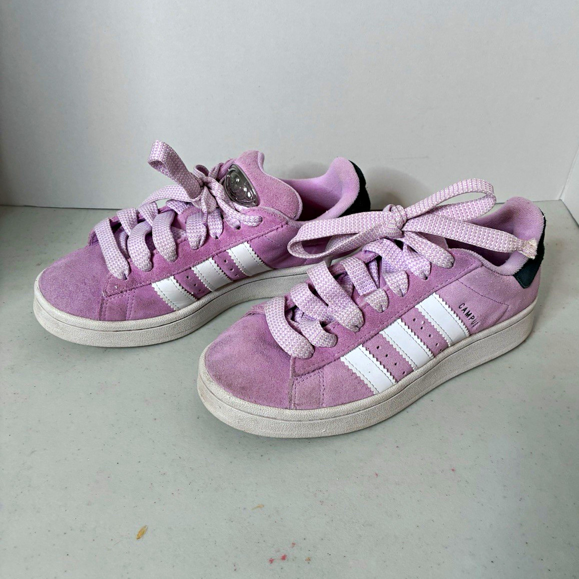 Adidas Originals Campus 00s Pink Suede Sneakers Women’s Size 6.5 EU 38 Casual
