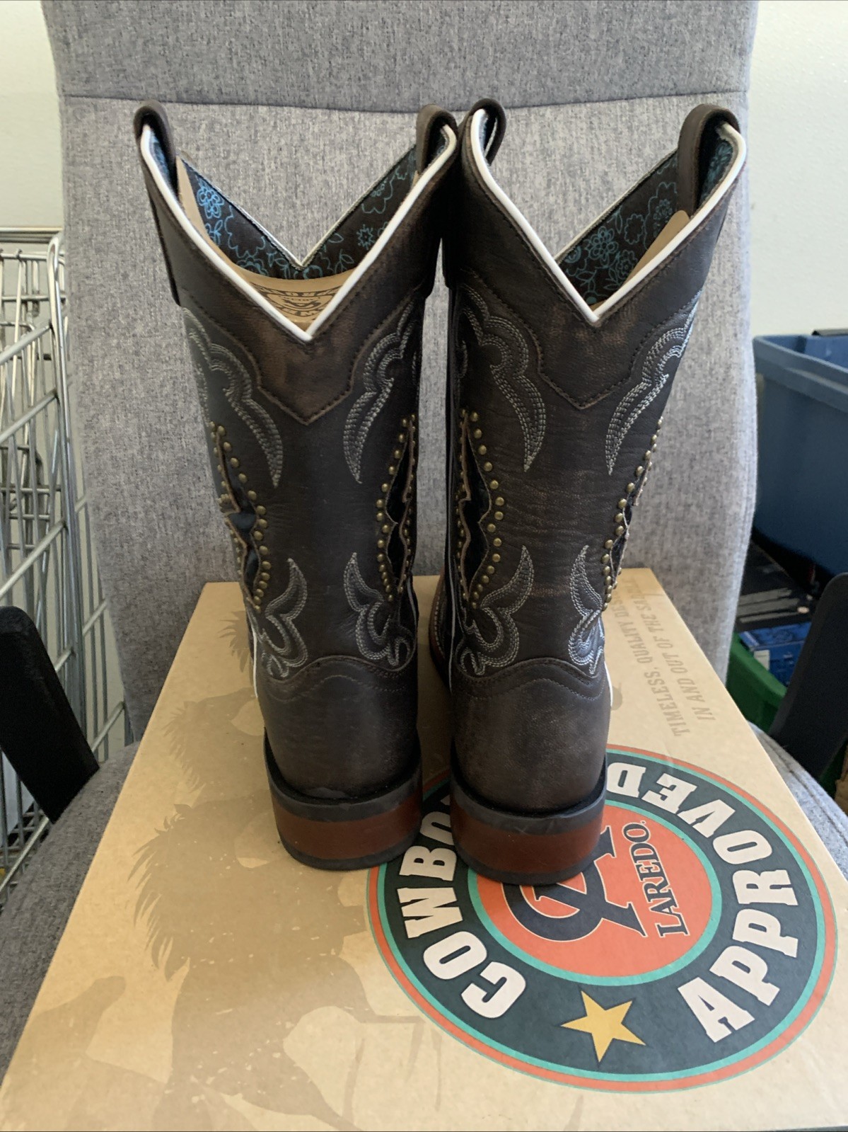 PICK SIZE Laredo 5660 Women’s Spellbound Leather Western Cowboy Boot