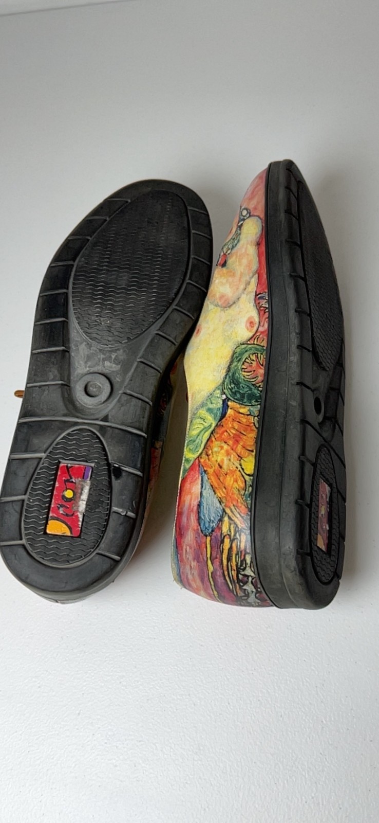 Icon Shoes Gustav Klimt Women Friends Side Tie Women 9.5 Men 7.5 art to wear