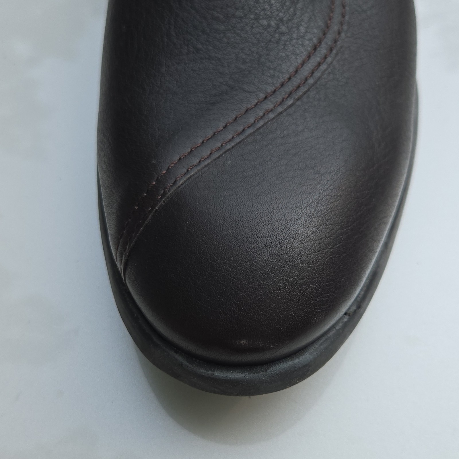 Arche Brown Leather Lace-Up Oxford Flats Round Toe EU 43 NEW $500+ Men’s